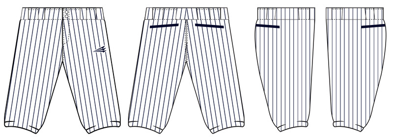Athletics (Logue) Stacheman Elite Custom Knicker Baseball Pants #BP2D