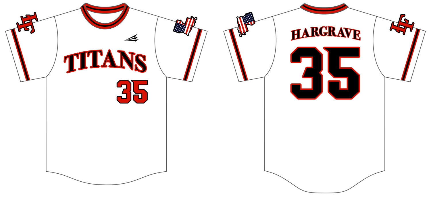 Louisiana Titans (Max Sports) Custom Nanodri Baseball Jersey #J6B
