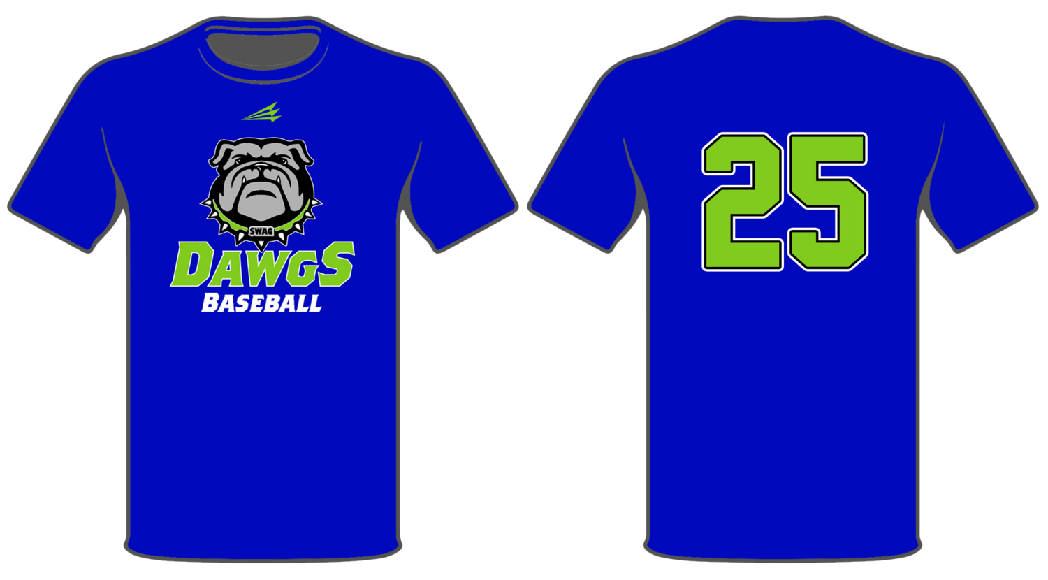 AZ Diamond Dawgs Custom HyperTee #HT6
