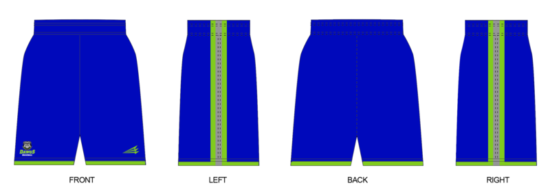AZ Diamond Dawgs Custom Revolution Pocket Shorts #RV5