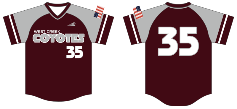 Coyotes (Otero) Custom NanoDri Baseball Jersey #J3B