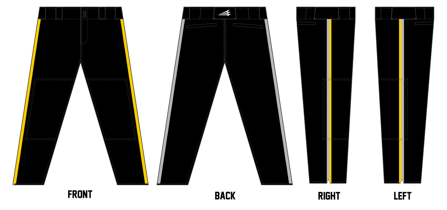 Lake County Lightning Custom Relaxed Baseball Pant #BP16B