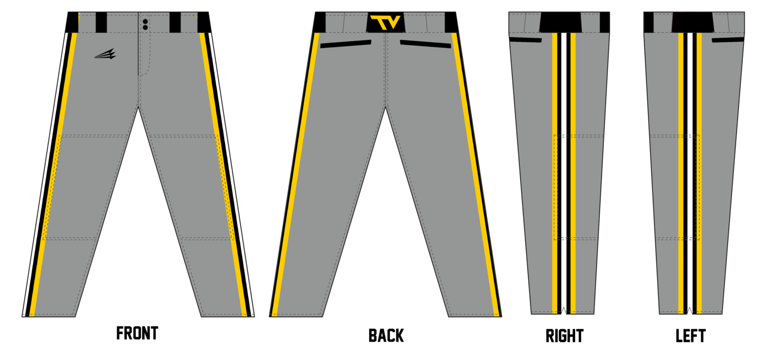 TV Dawgs Custom Relaxed Baseball Pant #BP5