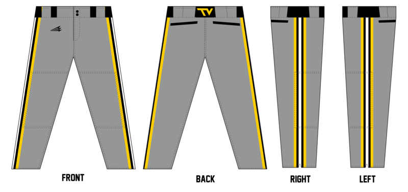 TV Dawgs Custom Relaxed Baseball Pant #BP5