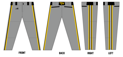 TV Dawgs Custom Relaxed Baseball Pant #BP5