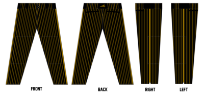 Lake County Lightning Custom Relaxed Baseball Pant #BP19C
