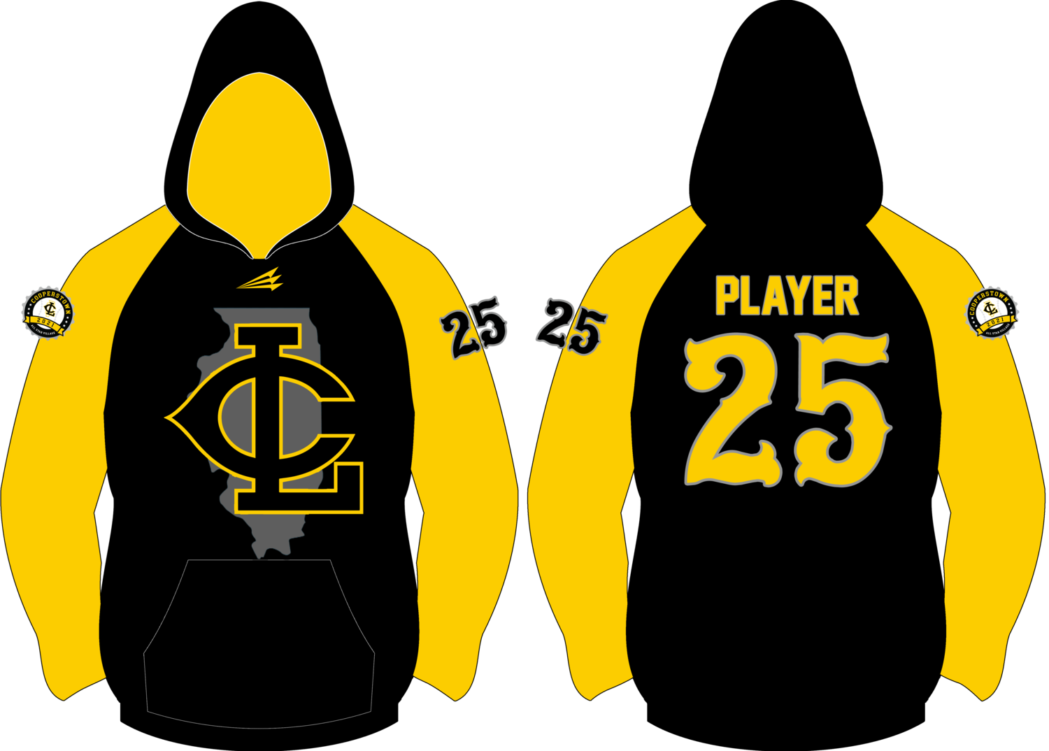 Lake County Lightning Custom Vulcan Hoodie #VH5D