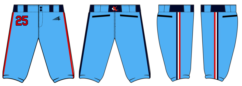Team Xtreme Custom Knicker Baseball Pant #BP5