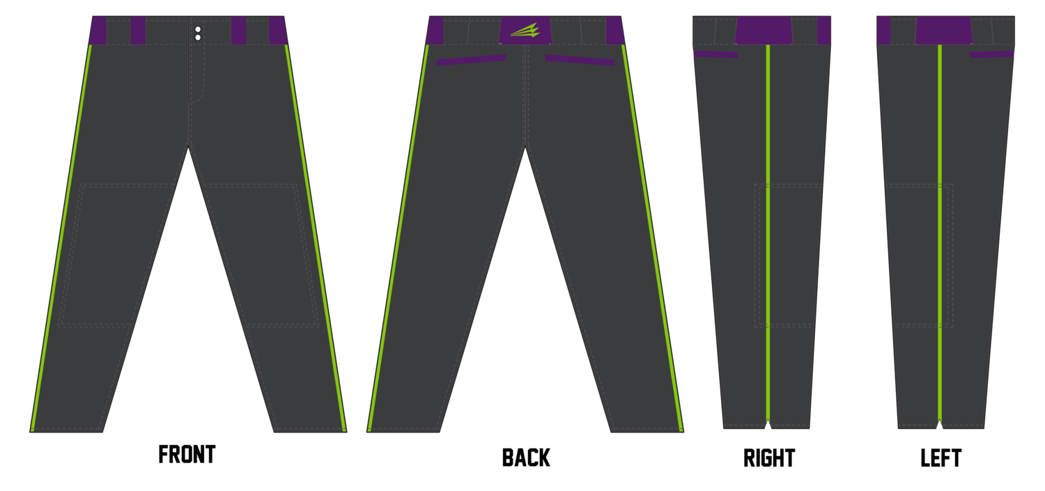Greeneville Nemesis Custom Long Baseball Pant #BP2