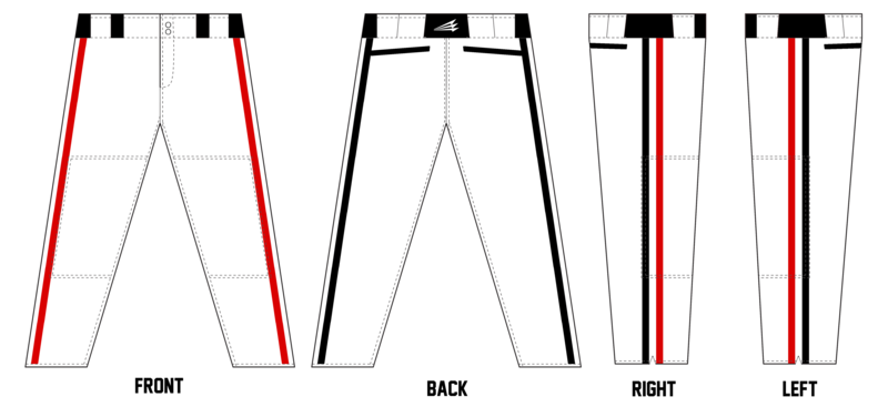 Briarcliffe Blazers Custom Relaxed Baseball Pant #BP5