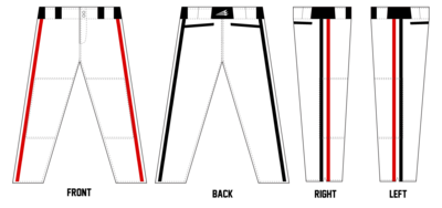 Briarcliffe Blazers Custom Relaxed Baseball Pant #BP5