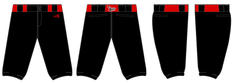 Briarcliffe Blazers Custom Knicker Baseball Pant #BP3