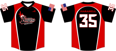 Briarcliffe Blazers Custom HexaFlex Baseball Jersey #J4