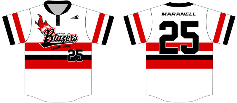 Briarcliffe Blazers Custom HexaFlex Baseball Jersey #J5