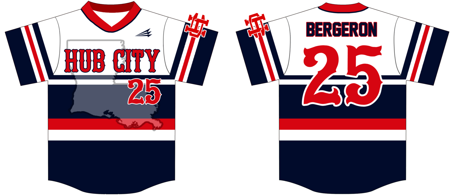 Hub City Baseball Custom HexaFlex Baseball Jersey #J6A