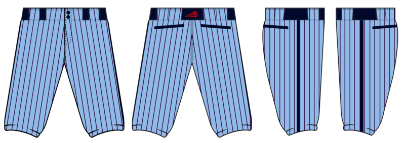 Titans Baseball Club (Sharp) Custom Knicker Baseball Pant #BP3b