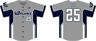 Valley Bruins Custom HexaFlex Baseball Jersey #J3