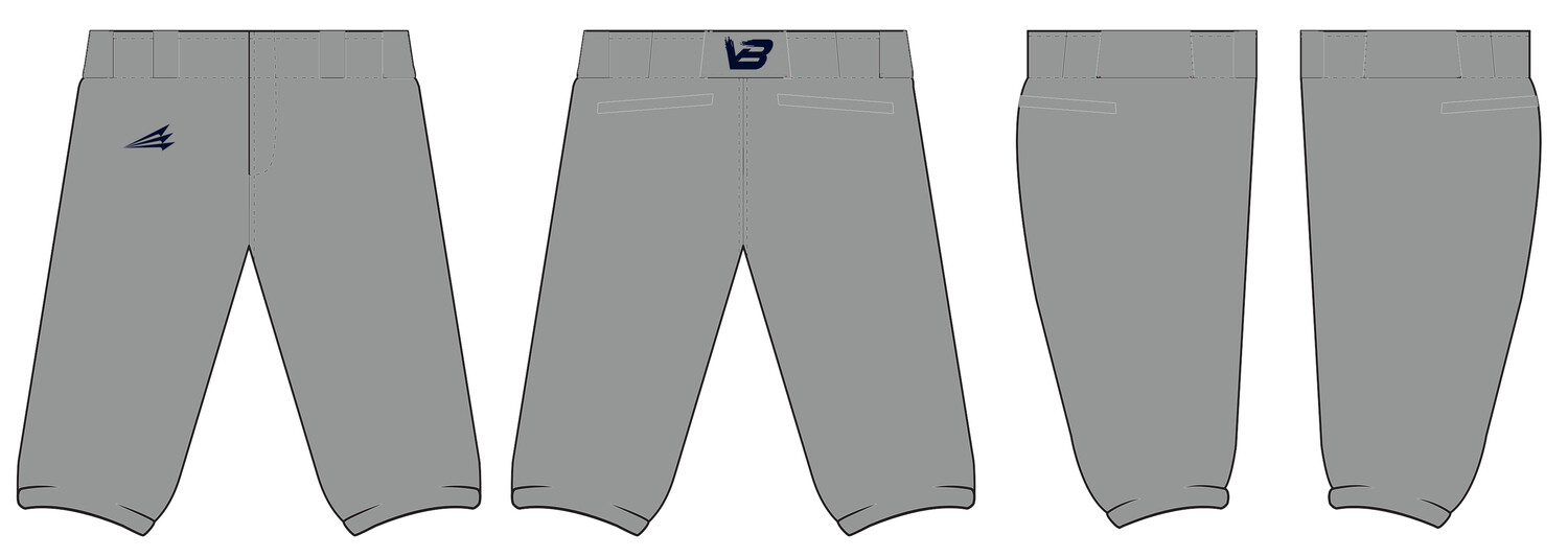 Valley Bruins Custom Knicker Baseball Pant #BP2C