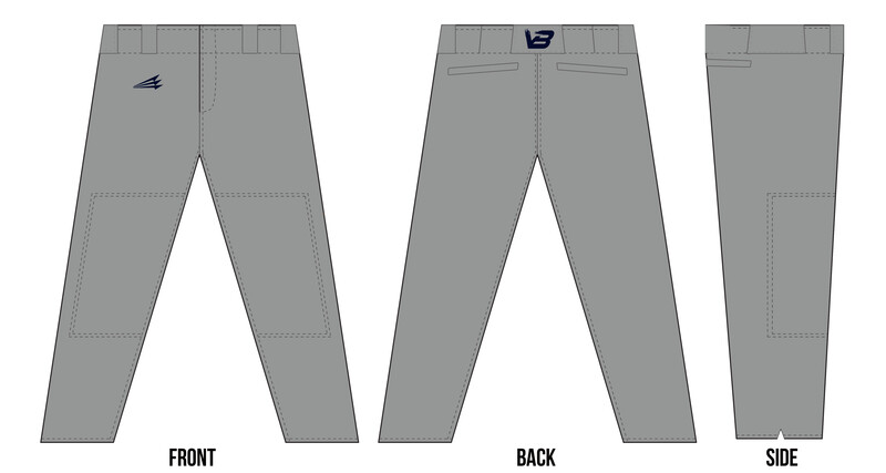 Valley Bruins Custom Long Baseball Pant #BP2B