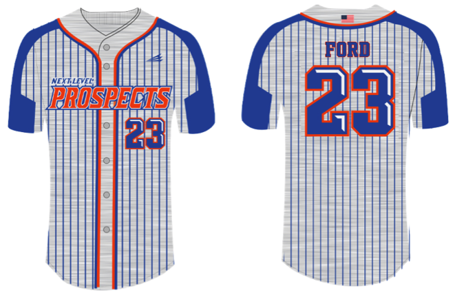 Next Level Prospects Custom HexaFlex Baseball Jersey #J2