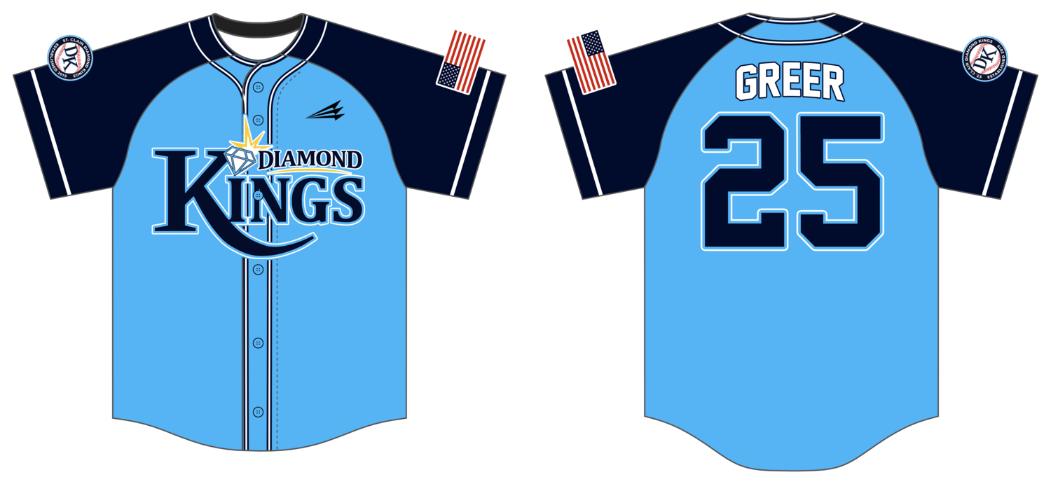 St. Clair Diamond Kings Custom NanoDri Baseball Jersey #J4C