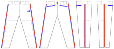 Next Level Prospects Custom Long Baseball Pant #BP3
