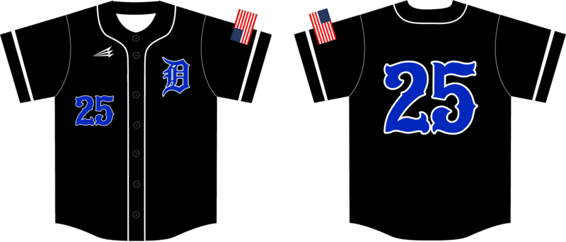 Cincinnati Dynasty Custom HexaFlex Baseball Jersey #5B