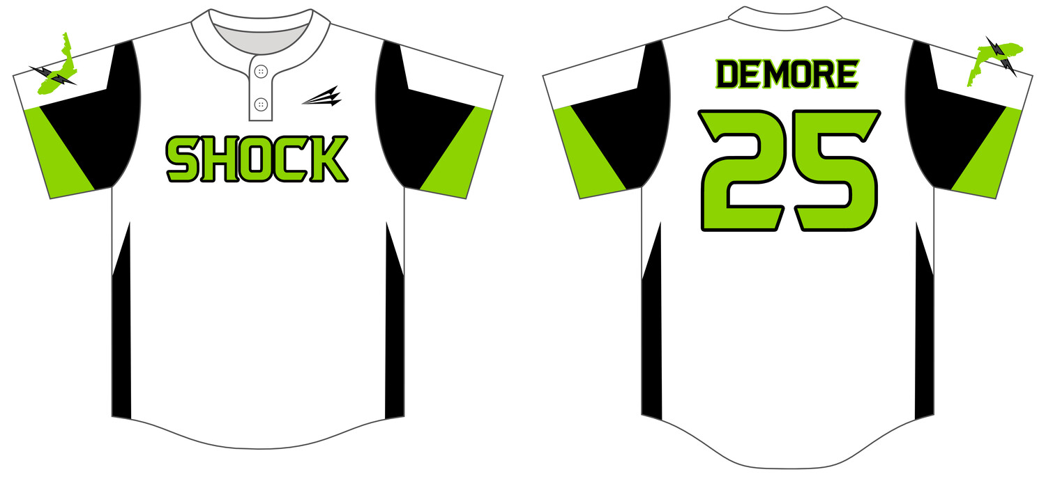 Sarasota Shock Custom Nanodri Baseball Jersey #J12B