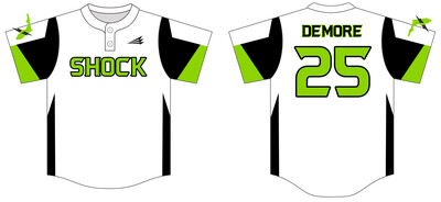 Sarasota Shock Custom Nanodri Baseball Jersey #J12B