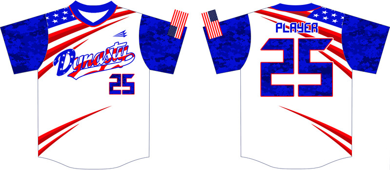 Cincinnati Dynasty Custom HexaFlex Baseball Jersey #22