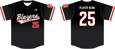 Wheaton Briarcliffe Blazers Custom NanoDri Baseball Jersey #J2J