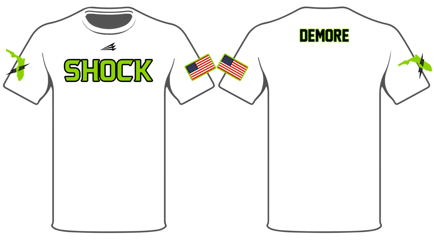 Sarasota Shock Custom HyperTee #HT4