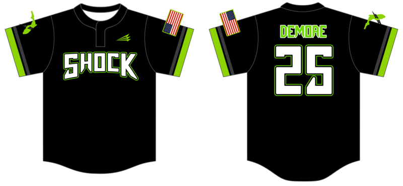Sarasota Shock Custom Nanodri Baseball Jersey #J10C