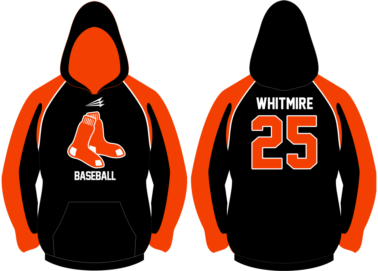 Artesia Pawsox Custom Vulcan Hoodie #VH1