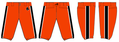 Artesia Pawsox Stacheman Elite Custom Knicker Baseball Pants #BP5B