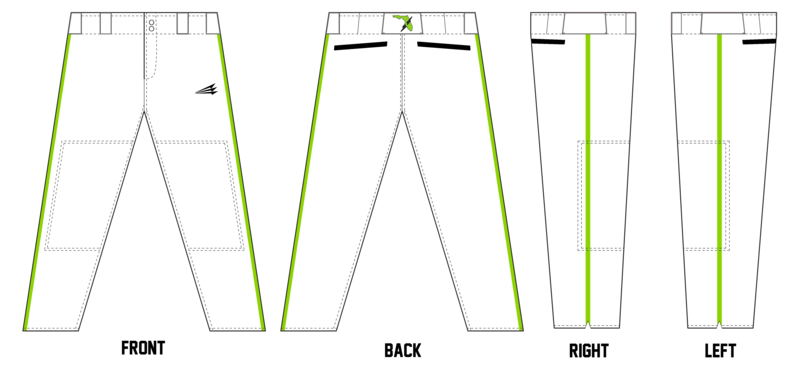 Sarasota Shock Stacheman Elite Custom Long Baseball Pants #BP5B