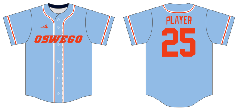 Oswego Panthers Custom HexaFlex Baseball Jersey #J8B