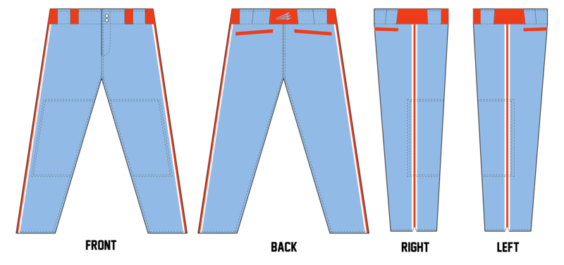 Oswego Panthers Custom Relaxed Baseball Pant #BP8