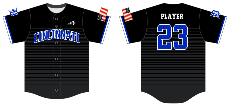 Cincinnati Dynasty Custom HexaFlex Baseball Jersey #J11