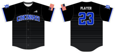 Cincinnati Dynasty Custom HexaFlex Baseball Jersey #J11