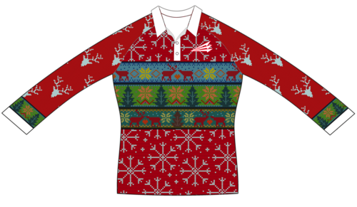 Santa's Little Pitch Custom Jersey