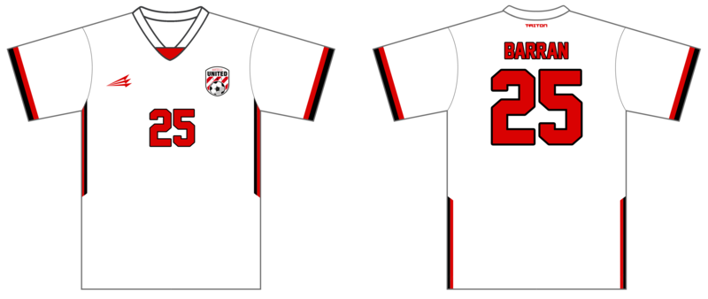 Hartselle United Futbol Club Custom HyperDri Soccer Jersey #J6d