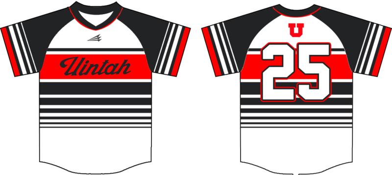 Uintah Baseball Custom HexaFlex Jersey #J2