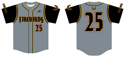 Rocky Mountain Firebirds Custom NanoDri Baseball Jersey #J2b