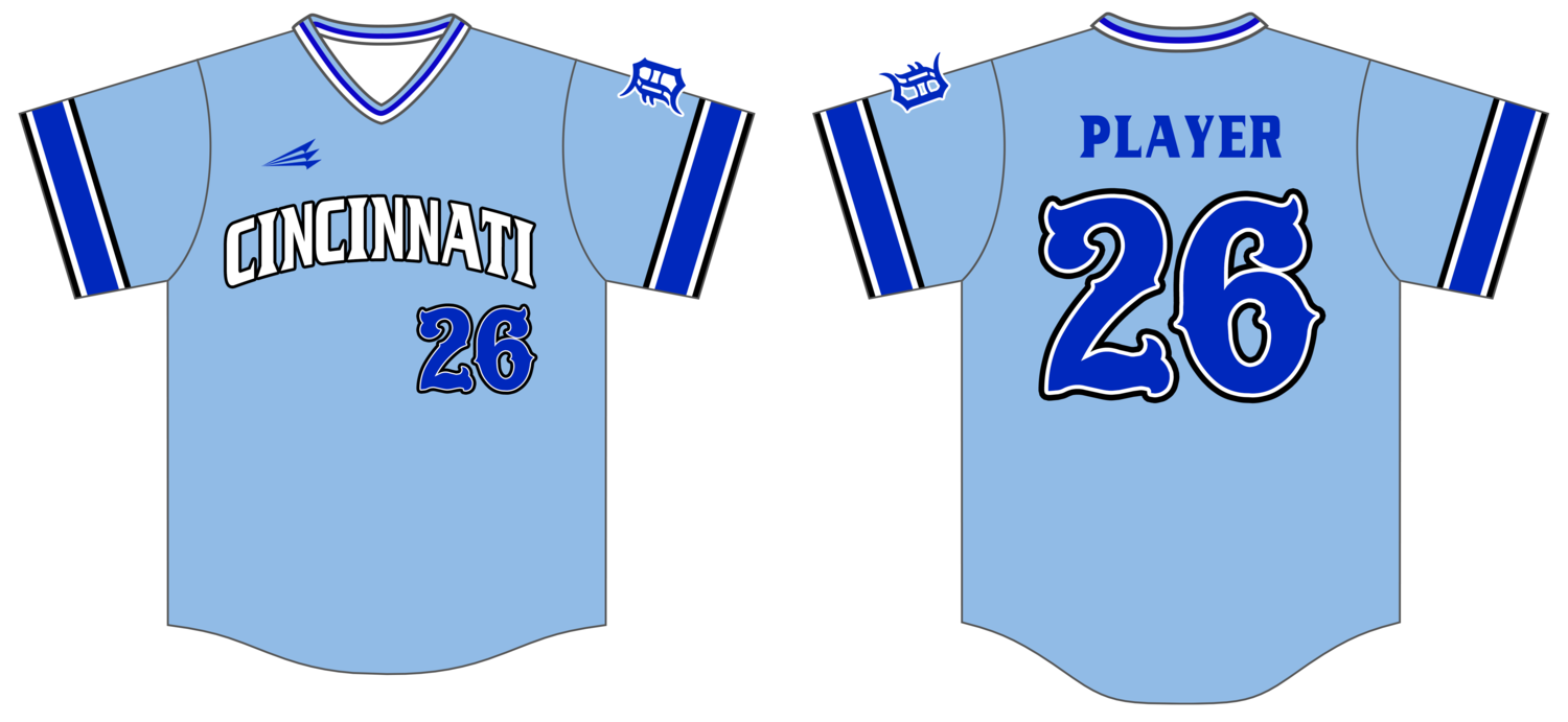 Cincinnati Dynasty Custom HexaFlex Baseball Jersey #J9D
