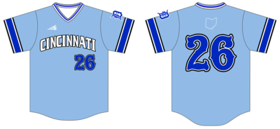 Cincinnati Dynasty Custom HexaFlex Baseball Jersey #J9