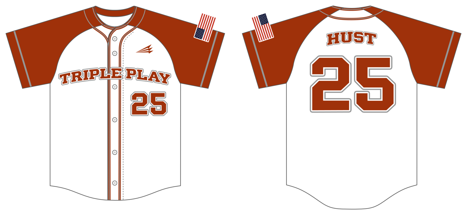 Triple Play Custom NanoDri Baseball Jersey #J2