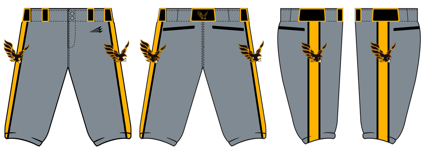 Rocky Mountain Firebirds Custom Knicker Baseball Pant #BP2d