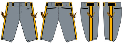Rocky Mountain Firebirds Custom Knicker Baseball Pant #BP2d