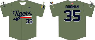 Twinsburg Tigers Custom NanoDri Baseball Jersey #J3C